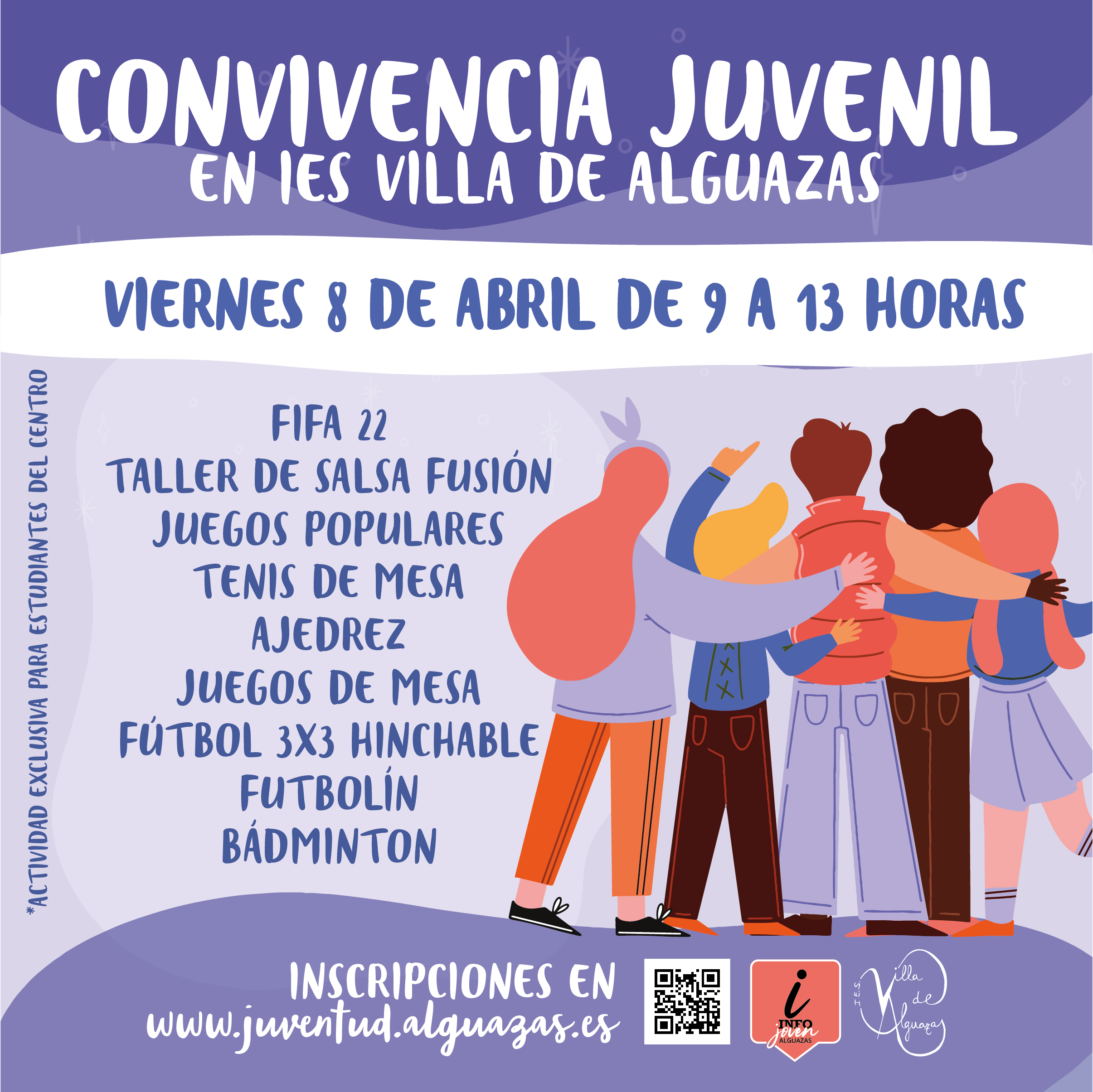 Convivencia juvenil para jóvenes del IES Villa de Alguazas