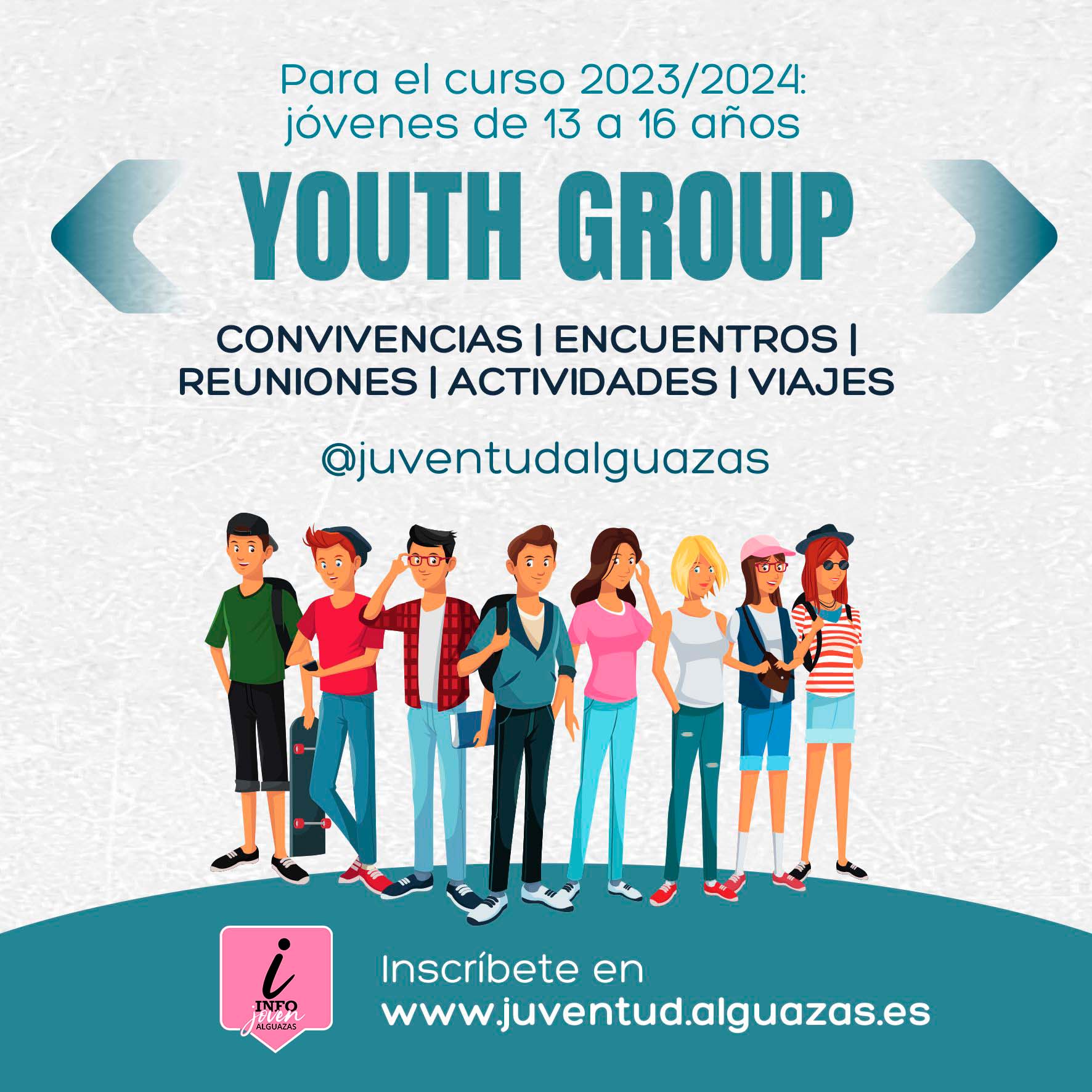 ¡Nuevo grupo de jóvenes para el curso 2023/2024!