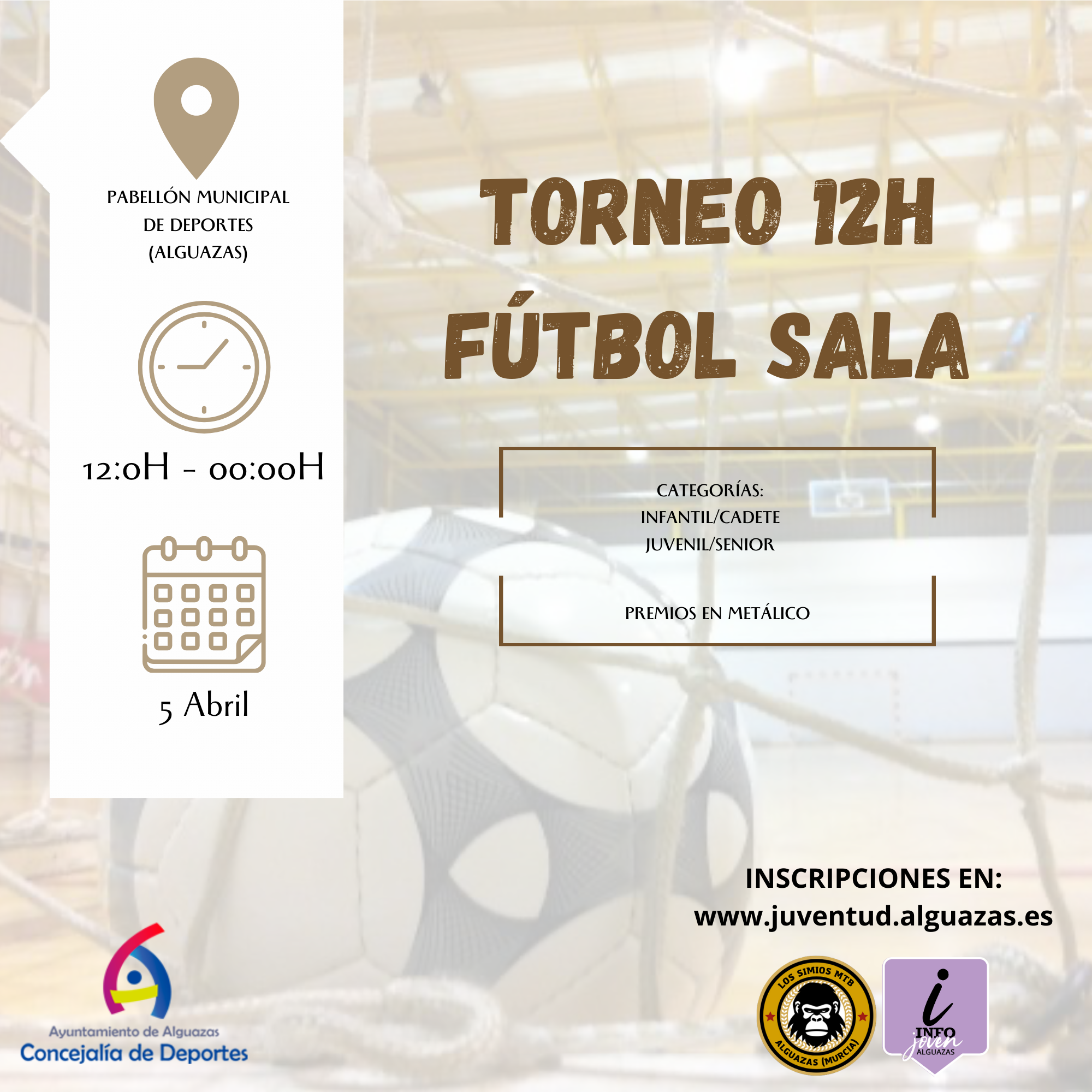 Torneo 12h fútbol sala