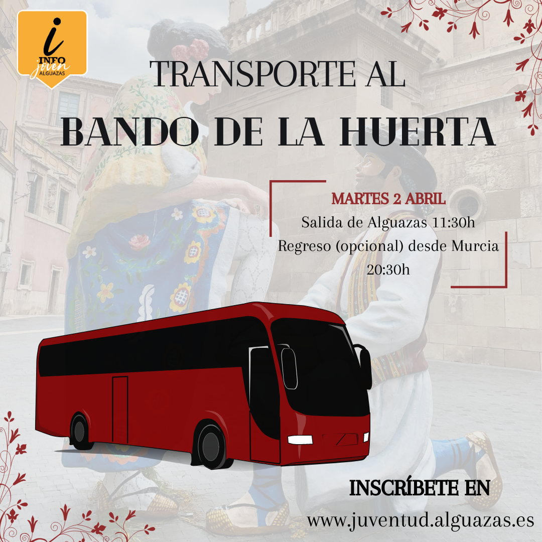 Autobuses para el Bando de la Huerta 2024