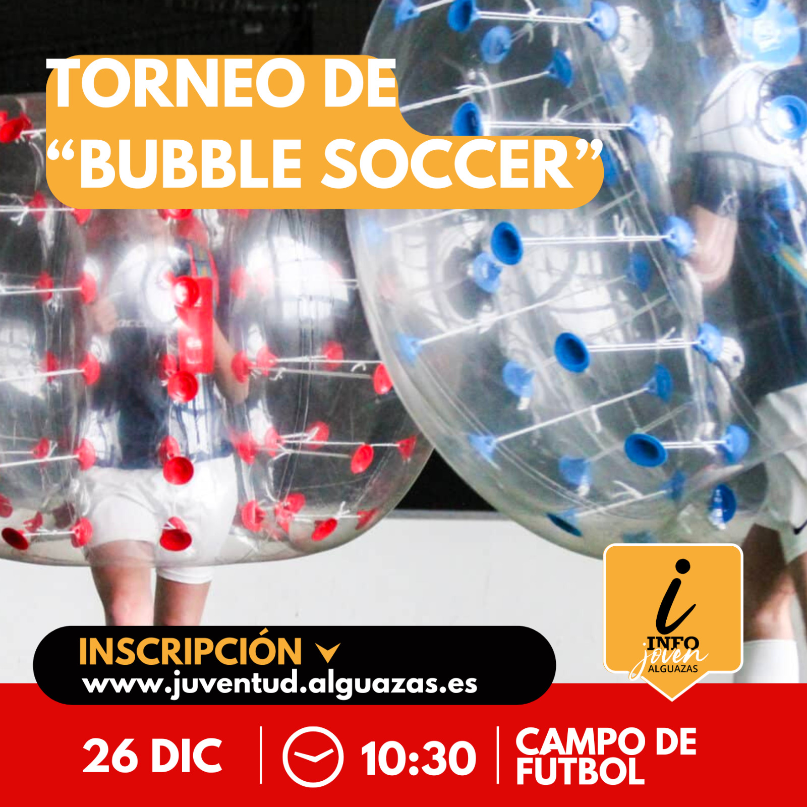 Torneo de ''Bubble Soccer''