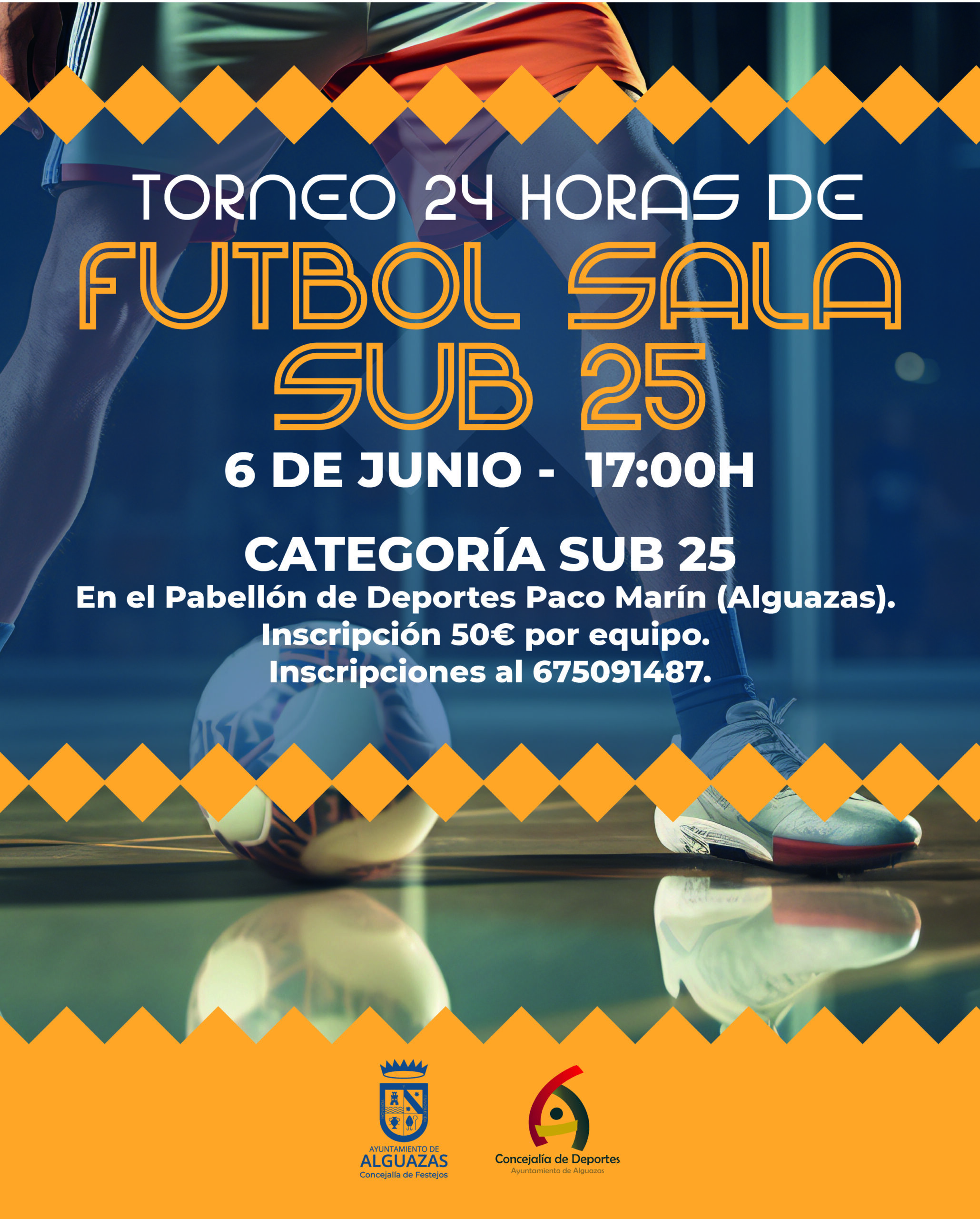 Torneo 24 horas de fútbol sala SUB-25