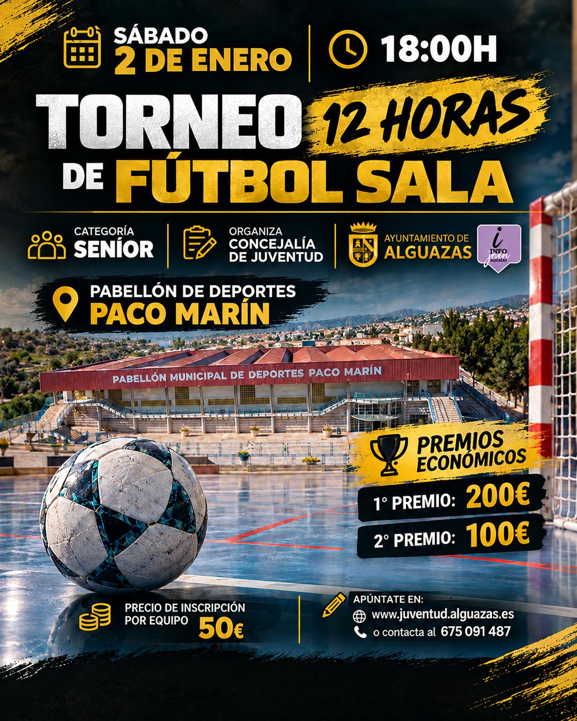 Torneo 12h de Fútbol Sala - Categoría Senior